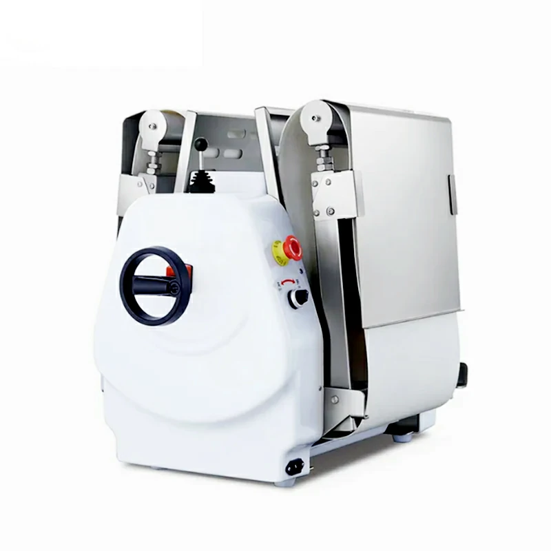 Mini Dough Sheeter – Stainless Steel, Imported Belt, Seamless Roller, Emergency Stop for Small Bakeries