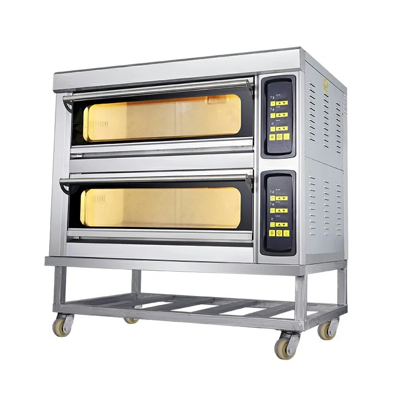 Double-Deck Four-Tray Electric Oven