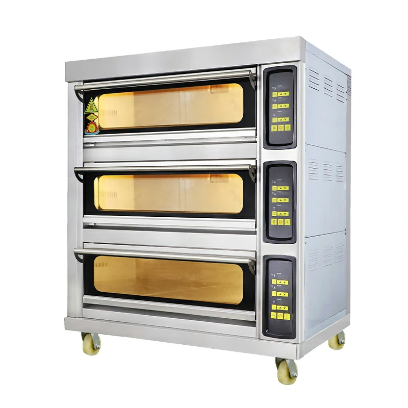 Three-Deck Six-Tray Electric Oven