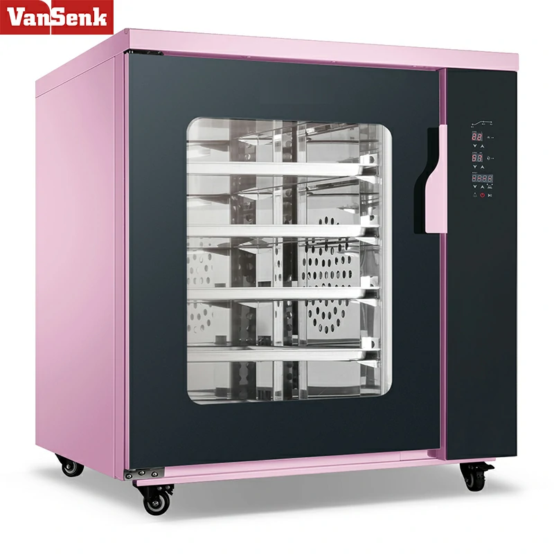 Commercial 8 Tray Touch Control Spray Proofer with Large Tray Capacity